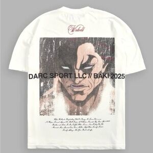 Darc Sport (1 of 500) Baki Wrath of Ogre Oversized Tee Large